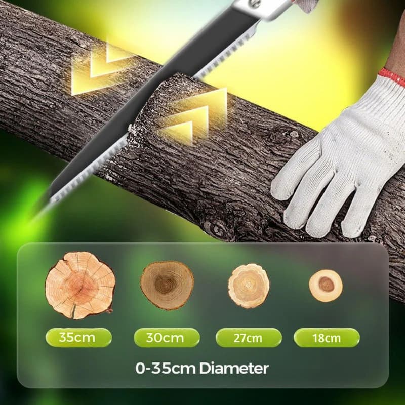 Pruning Saw with Carbon Steel Blade – Ideal for Accurate Cutting