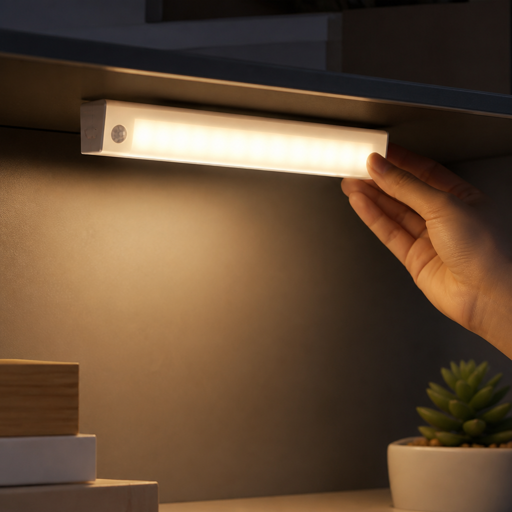 LumaSense™ — Hands-Free Glow That Turns Every Step Into Safety and Calm