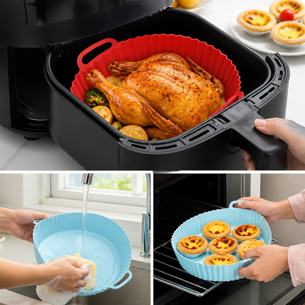 SlipSure™ — Cook Cleaner, Stress Less, and Enjoy Every Grease-Free Bite