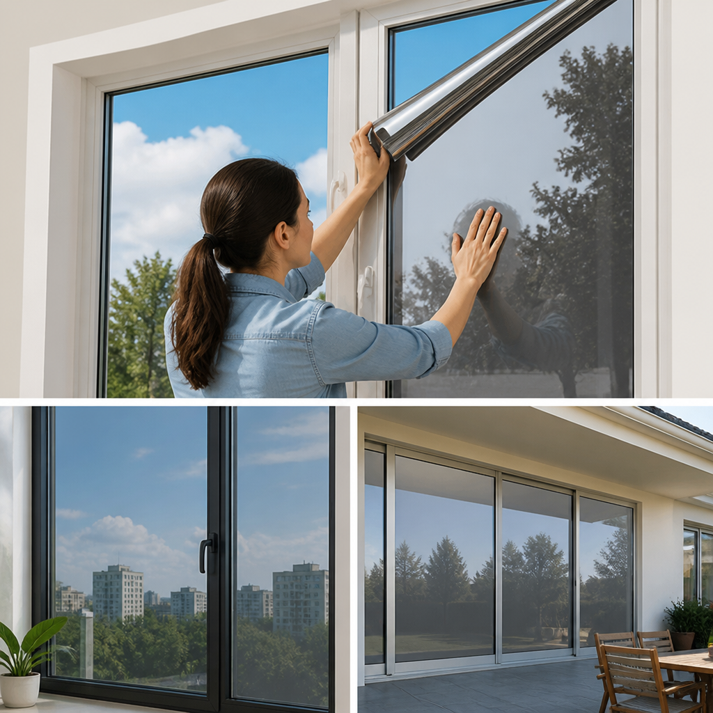 SilvaShield™ One-Way Privacy Film — Enjoy Instant Cool Comfort and Total Privacy Without the Fuss