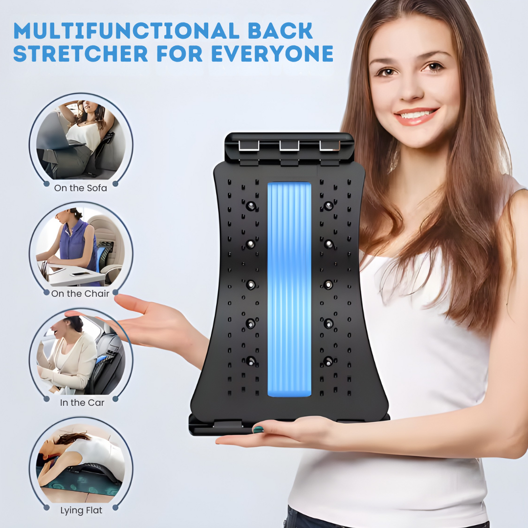 Yoga Back Stretching Board for Lumbar Support and Posture Improvement