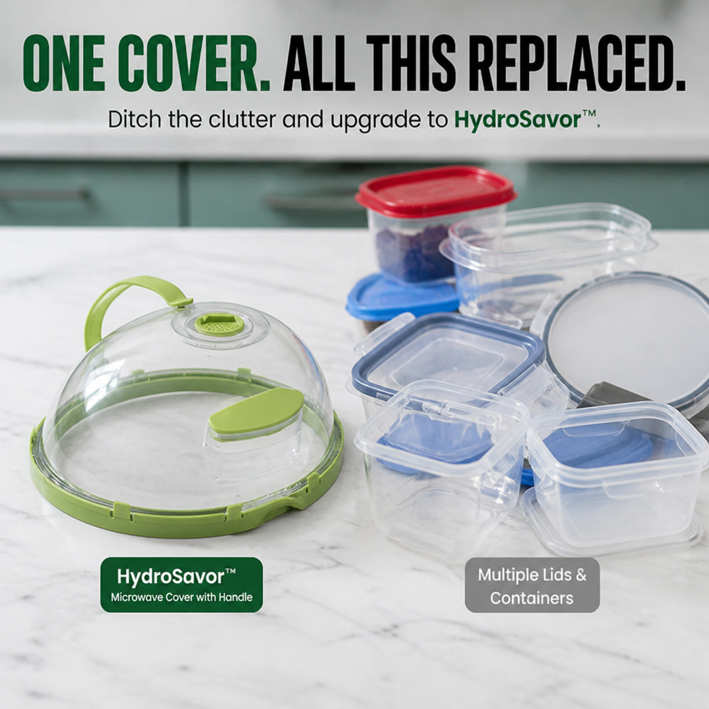 HydroSavor™ — Bring Leftovers Back to Life with Juicy, Mess-Free Perfection