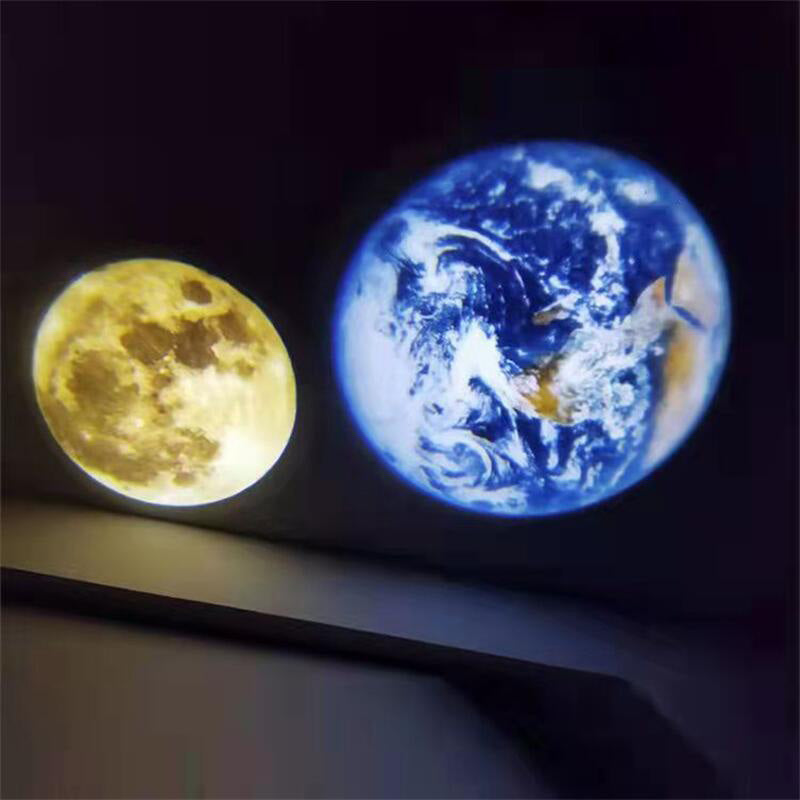 LED Lamp for Celestial Projection with Adjustable Neck and Two Films