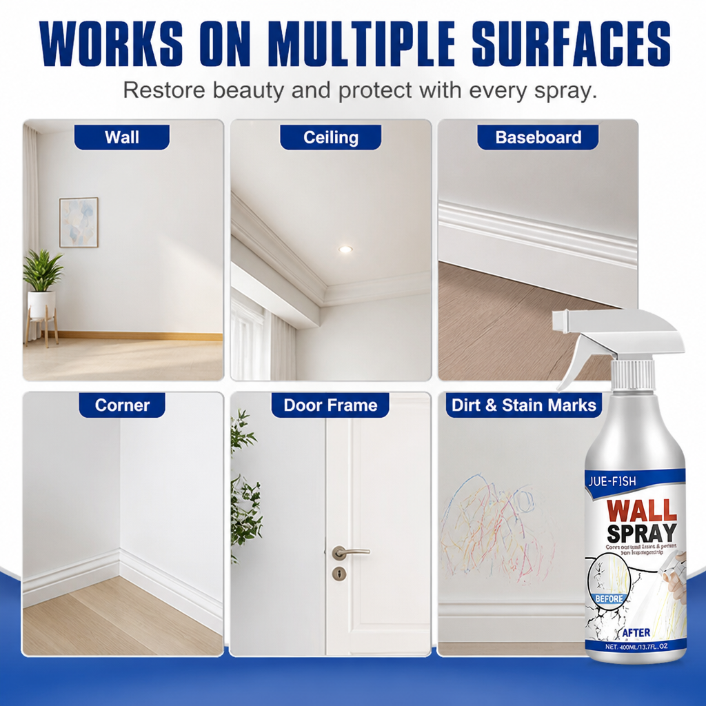 WallRevive™ — Effortless Wall Renewal That Keeps Your Home Spotless and Stunning