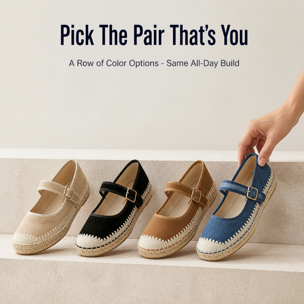 SerenaStride™ — Experience Effortless Comfort That Frees Your Feet All Day Long