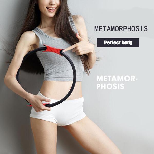Padded Handle Pilates Circle – Strength and Posture Training Tool