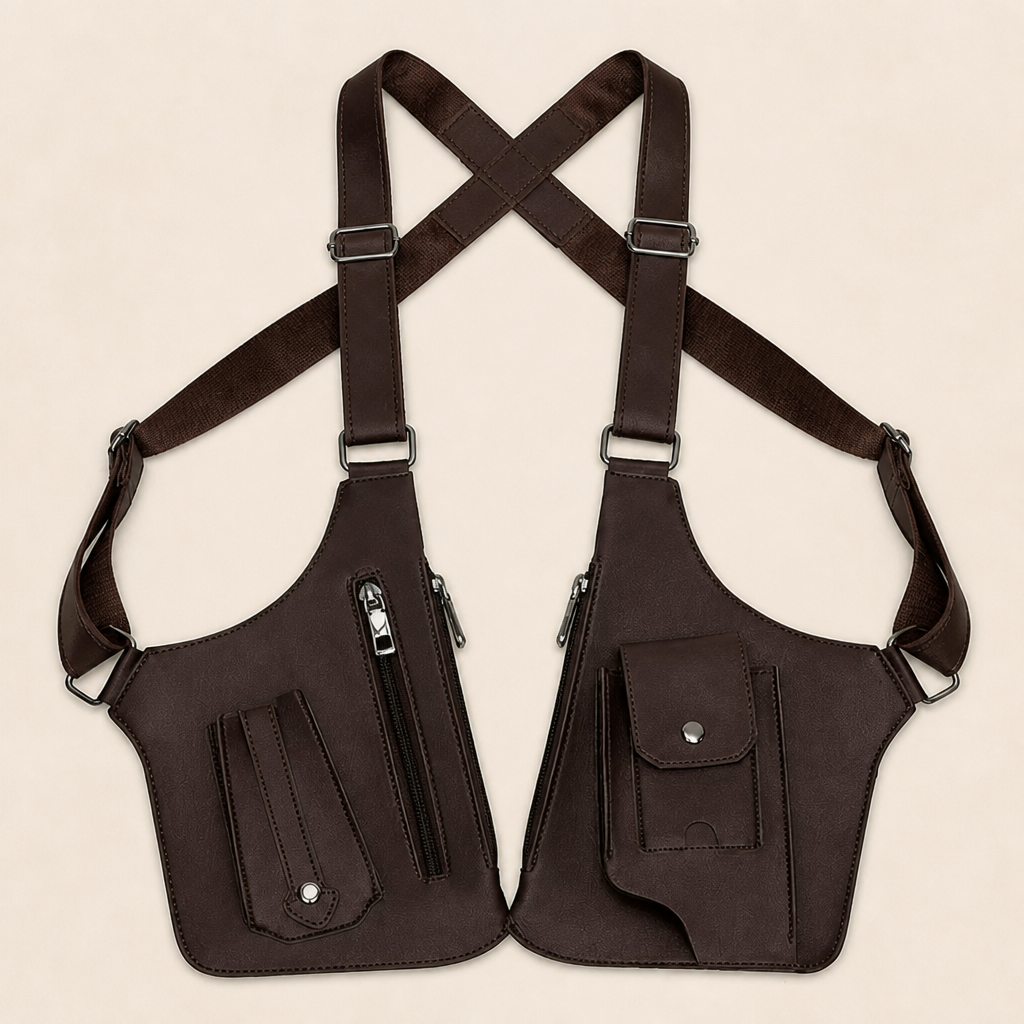 VigilGear™ – Concealed Underarm Anti-Theft Holster Bag with X-Back Straps