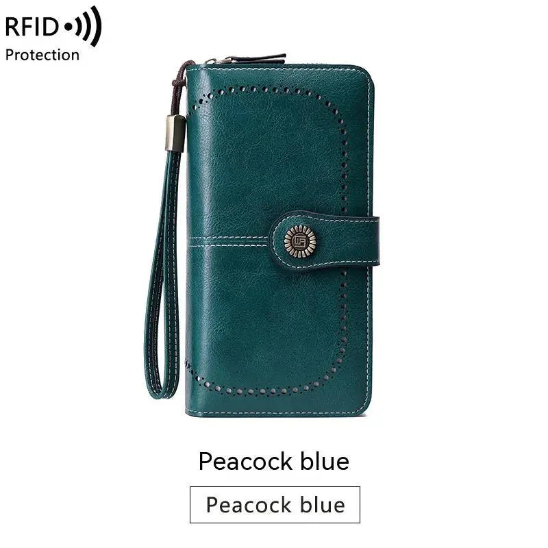 RFID Blocking Wallet for 24 Cards - Slim and Compact Design