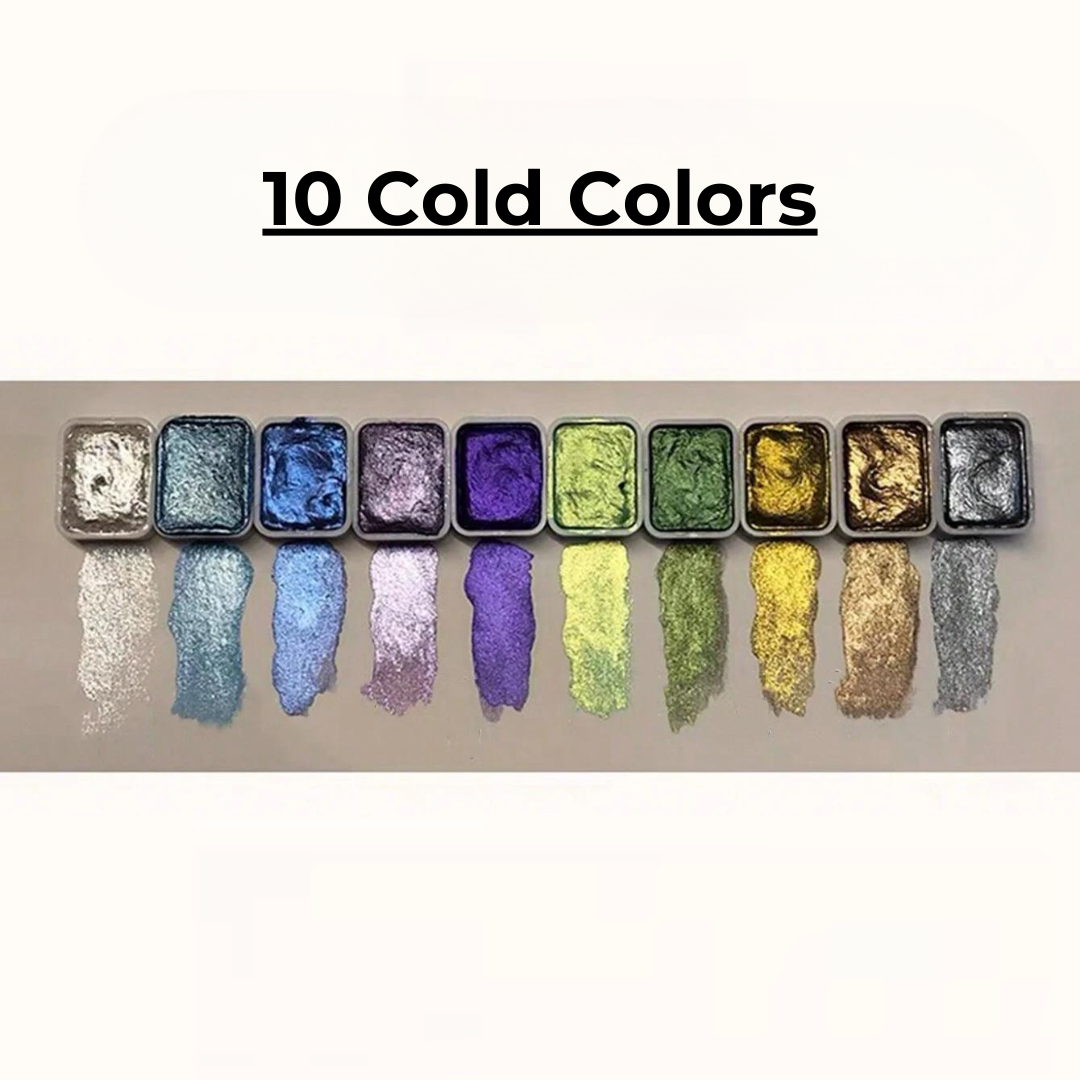 RadiantMuse™ Pearlescent Pigments — Ignite Stunning Metallic Glow That Breathes Life Into Every Creation