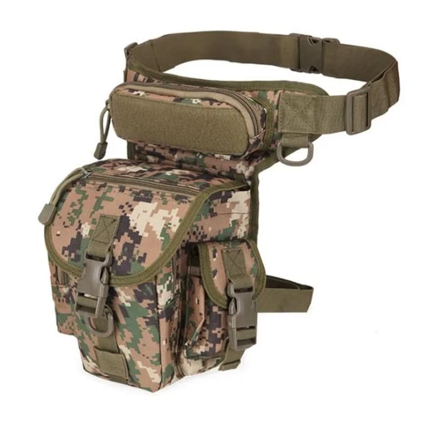 Tactical Waist Bag for Drop Leg Carry