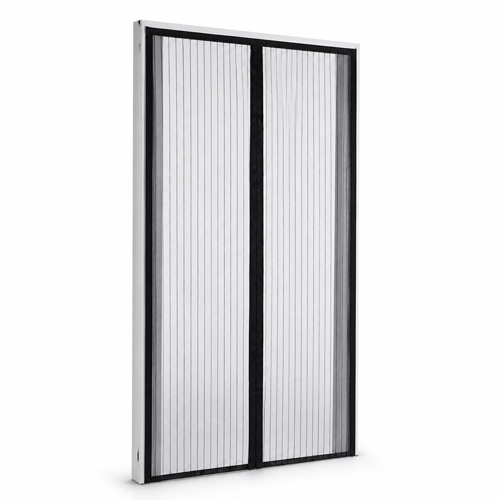 Automatic Magnetic Fly Screen Door (No-Drill Installation)