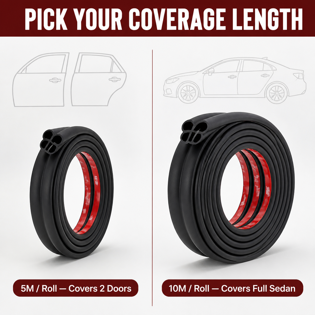 HushSeal™ — Slash Your Cabin Noise from 85 dB to 50 dB in Minutes