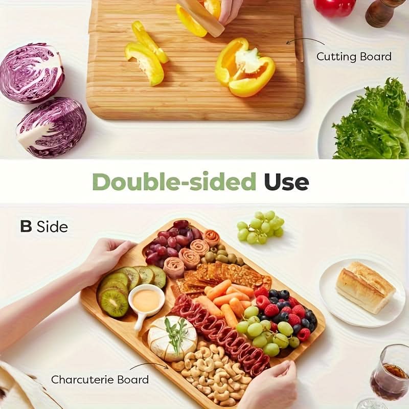 Cheese Serving Board with Acrylic Cover for Easy Transport and Food Safety