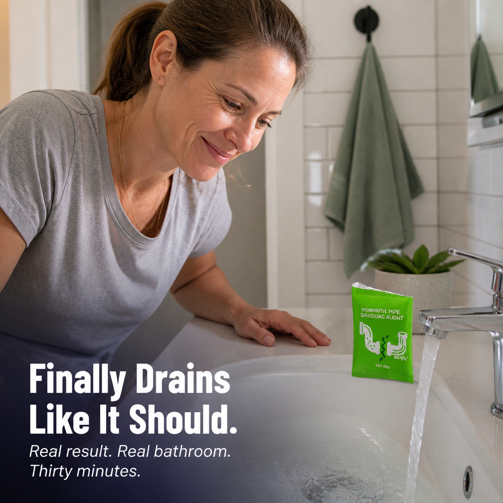 BreezeMaxPro™ — Break Down Tough Drain Clogs and Eliminate Foul Odors