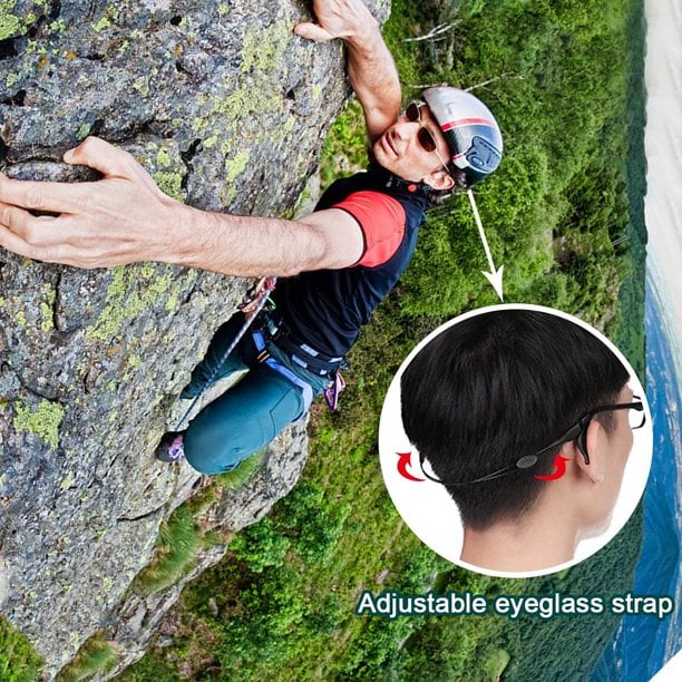 Non-Slip Adjustable Strap for Glasses – Ideal for Sports and Daily Wear