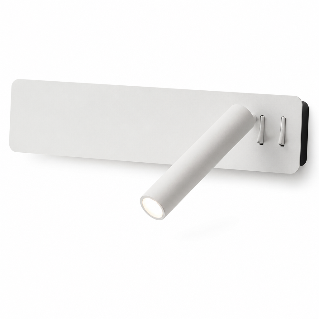 Swiveling LED Reading Wall Light (Dual Lights)