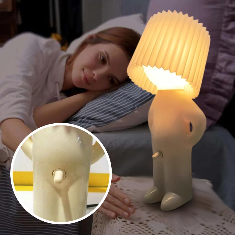 Ribbed Shade Table Lamp