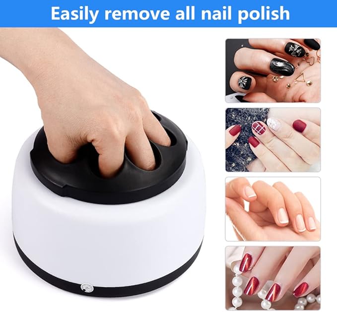 Portable Dual Voltage Electric Gel Polish Remover with Quick Heating