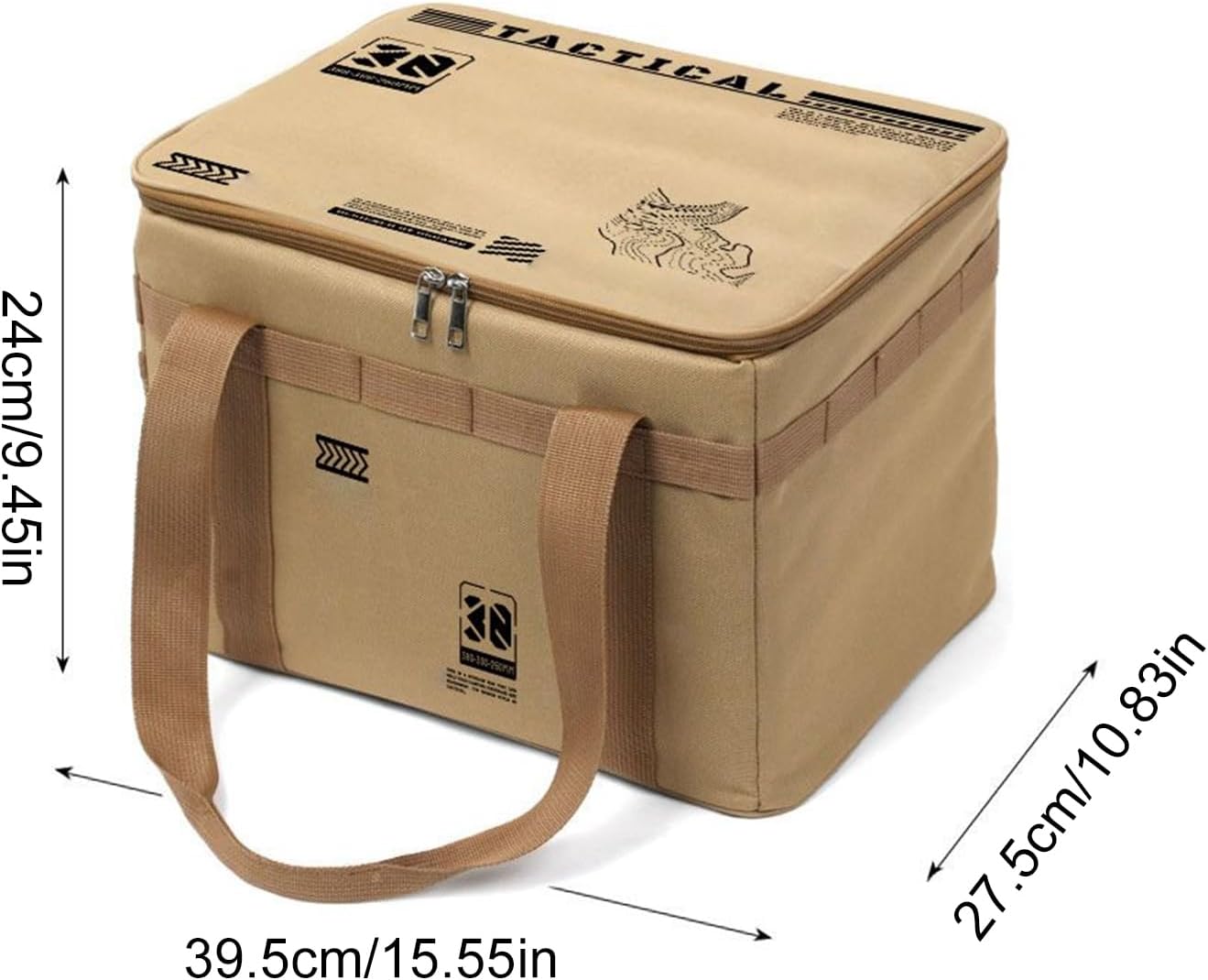 Outdoor Bag with PVC Base – Waterproof Design