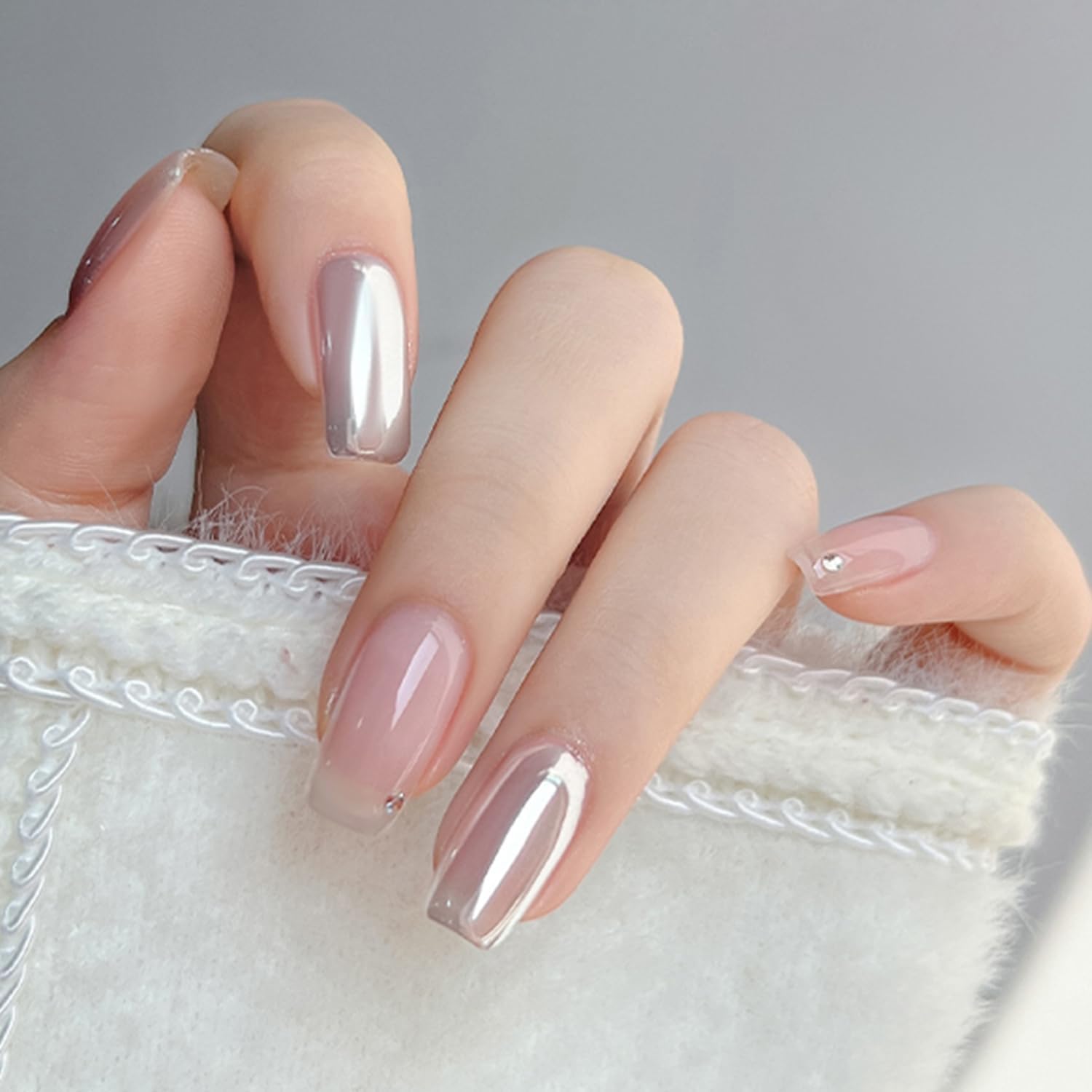 Chrome Silver Nail Powder for Mirror Finish – Transforms Any Polish