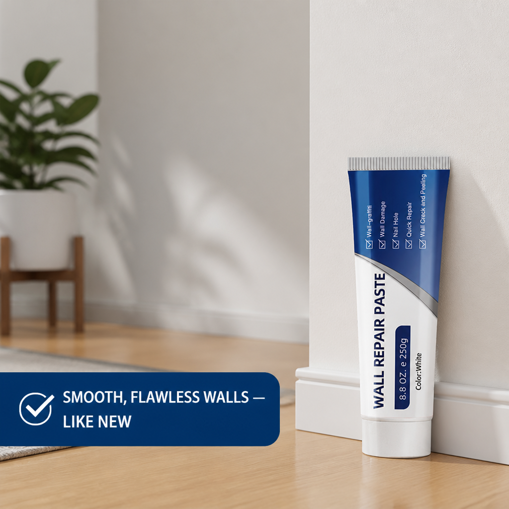 SilkFill™ — Patch Every Crack, Hole & Nail Mark in Minutes, No Mixing