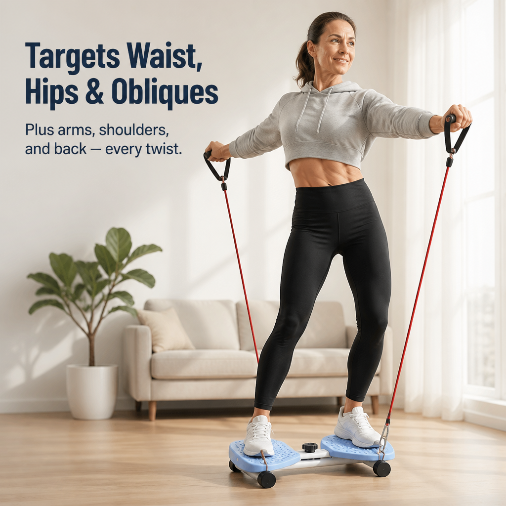 SilentPro™ — Whittle Away Your Muffin Top Without Straining Knees or Noisy Exercises