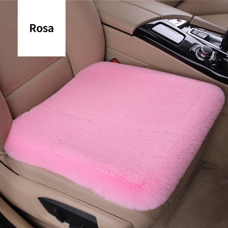 Set of 2 Breathable Non-Slip Soft Plush Car Seat Covers