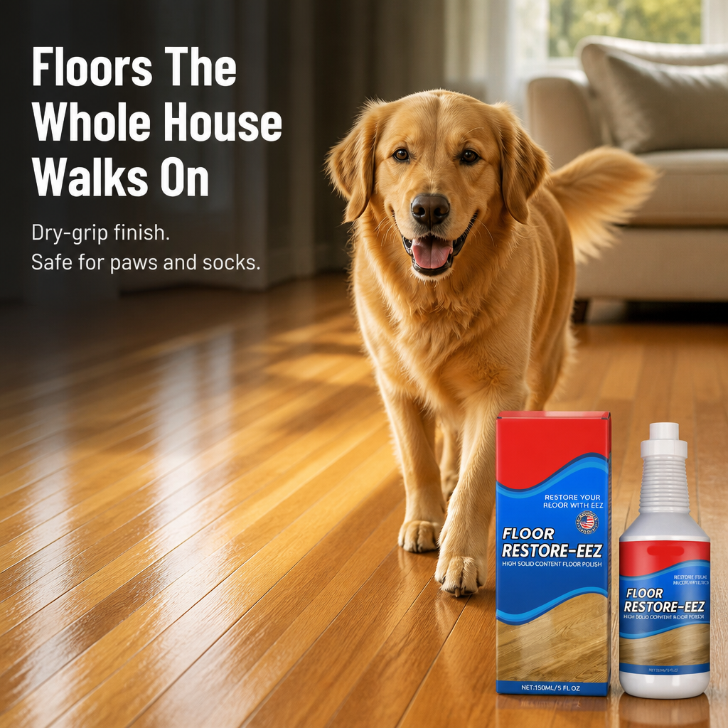 LustroLuxe™ — Revive Dull, Scratched Floors with Just One Coat