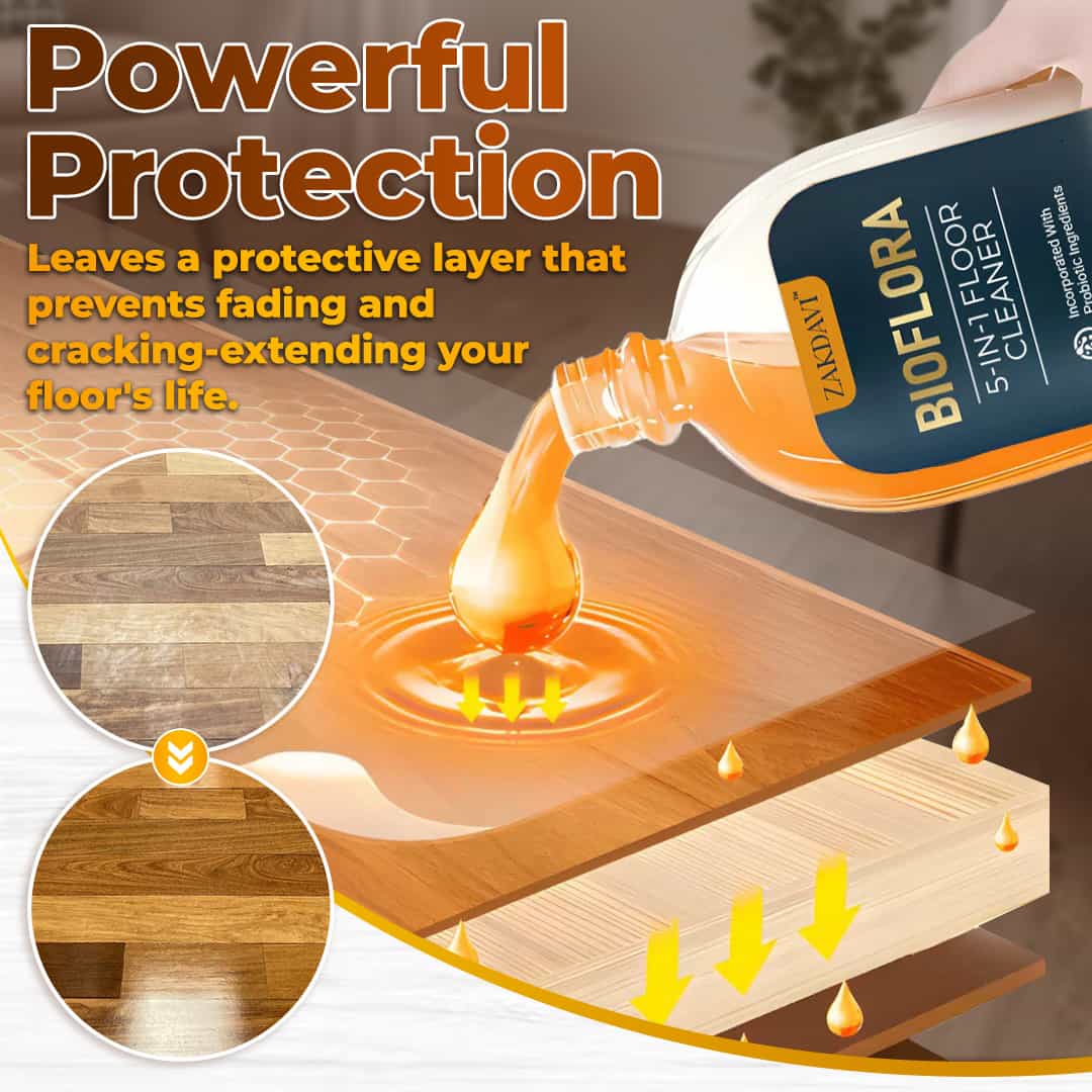 PureRadiance™ 5-in-1 Floor Elixir — Transform Your Floors Into a Safe, Dazzling Haven That Lasts for Days