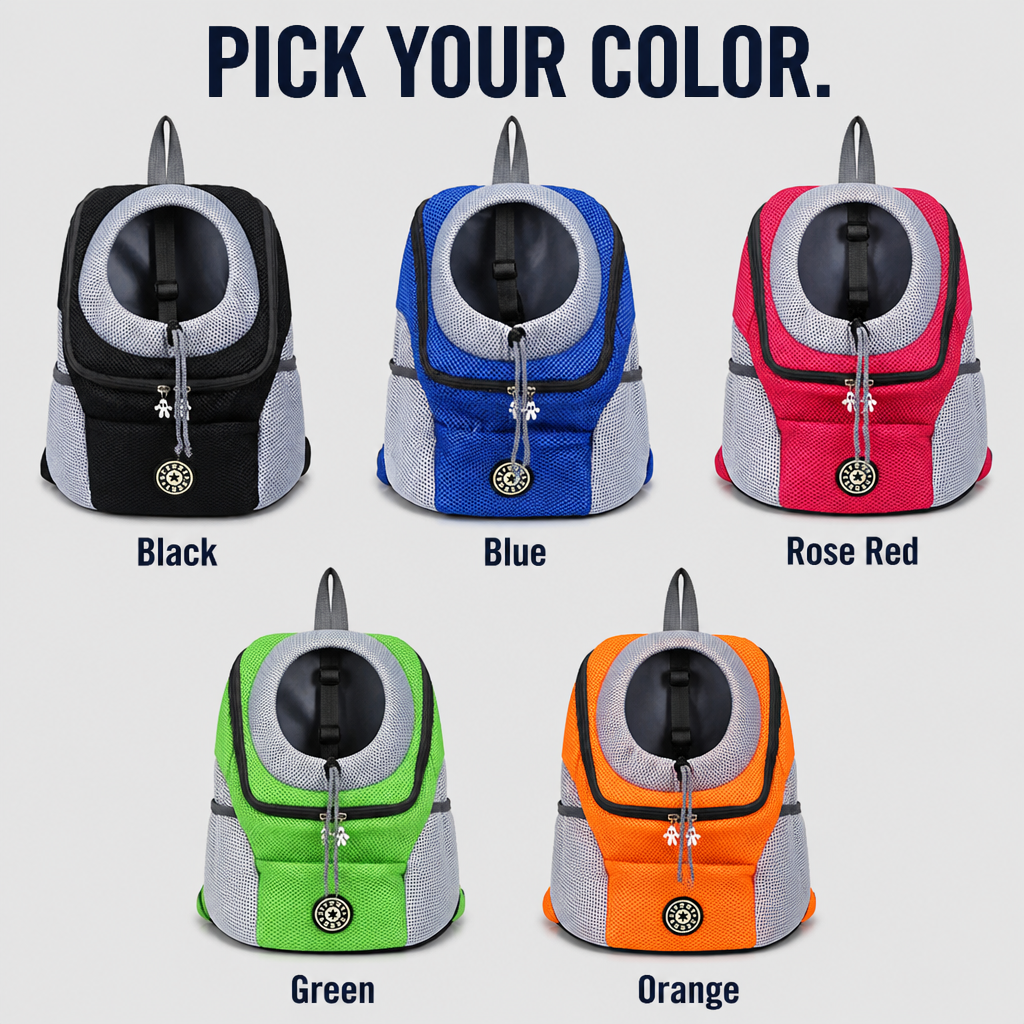 Tailmate™ — Hands-Free Small Dog Carrier for Every Walk, Hike & Errand
