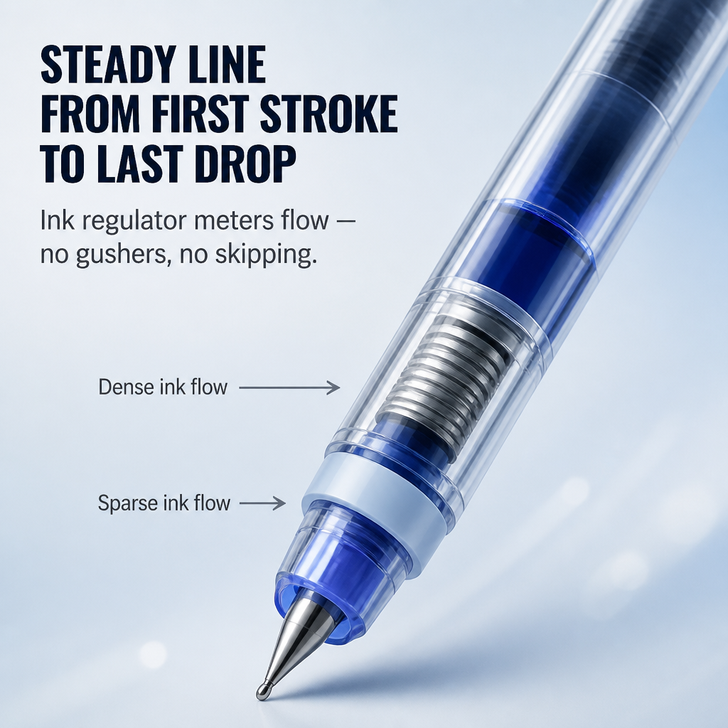 SwiftScript™ — Enjoy Fountain-Pen Smoothness Without the Cap-Off Fuss