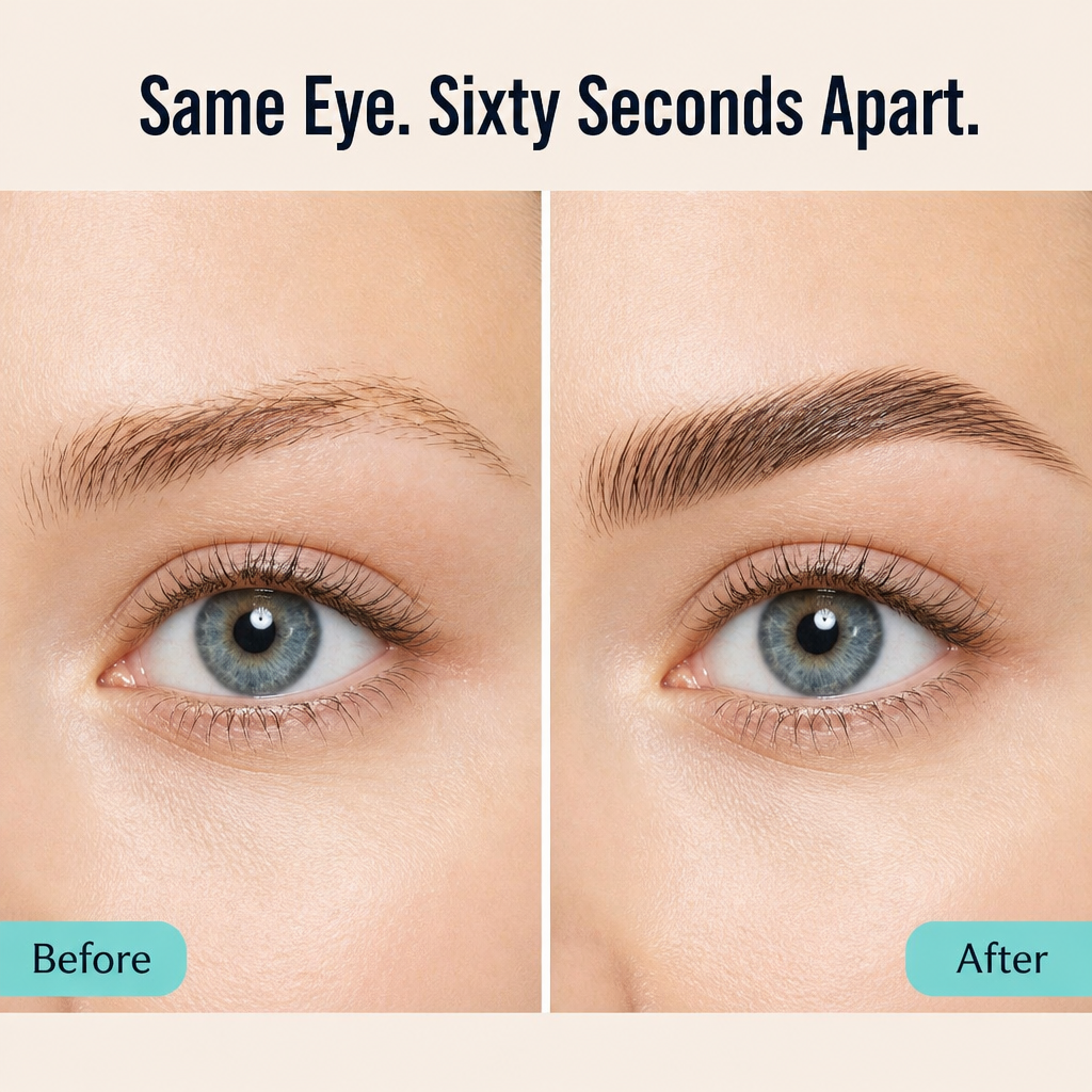 NatuSculpt™ 4-Tip Brow Pen — Draw Natural-Looking Brows in 60 Seconds That Stay Put