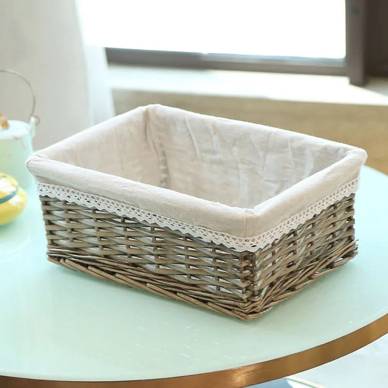 Handcrafted Storage Basket Organizer