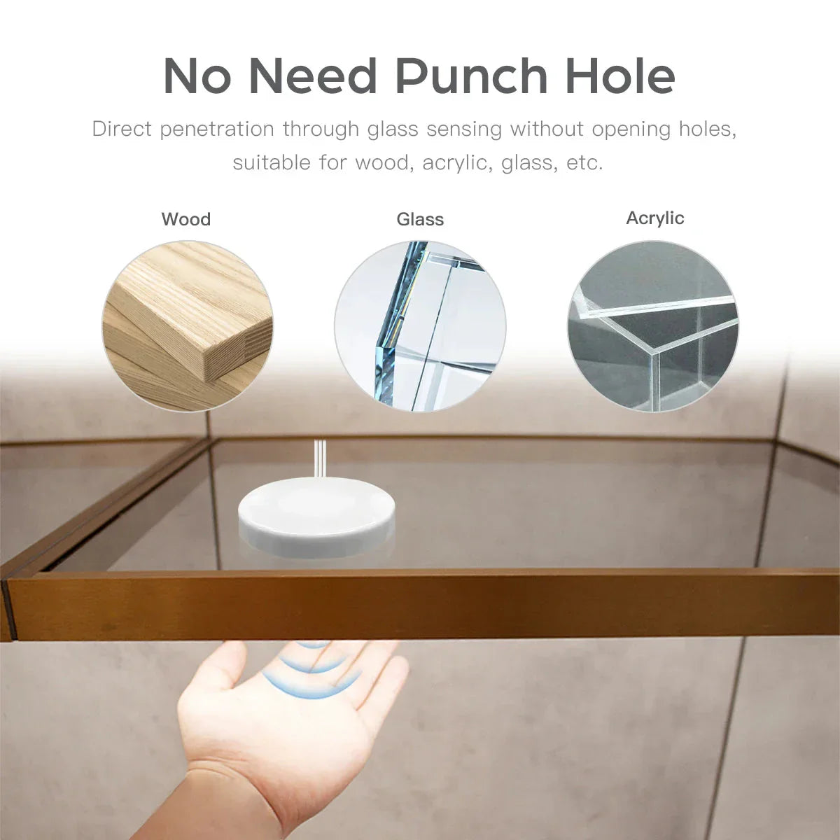 Under-Cabinet LED Light with Sensor – Dimmable and Touch-Free