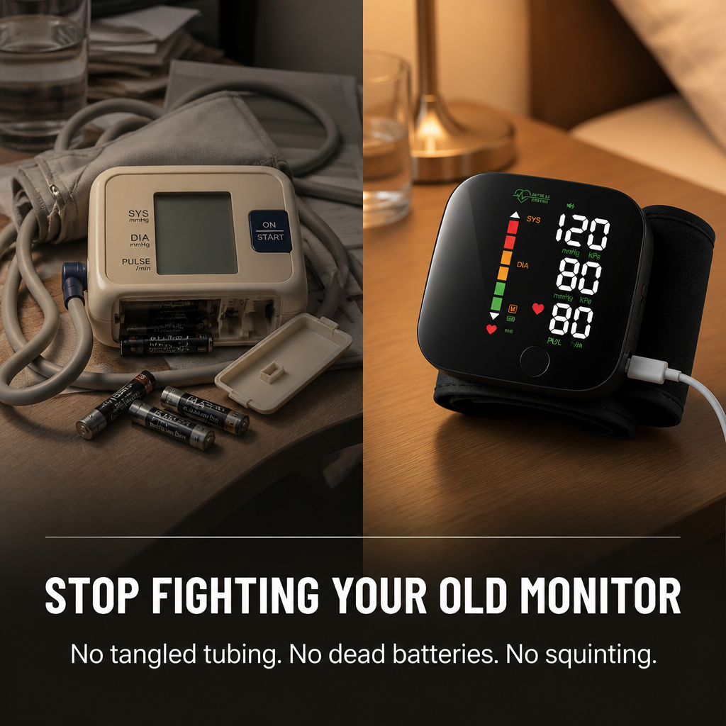 PulseSure™ — Press a Single Button, Get Your Reading in 20 Seconds Sharp