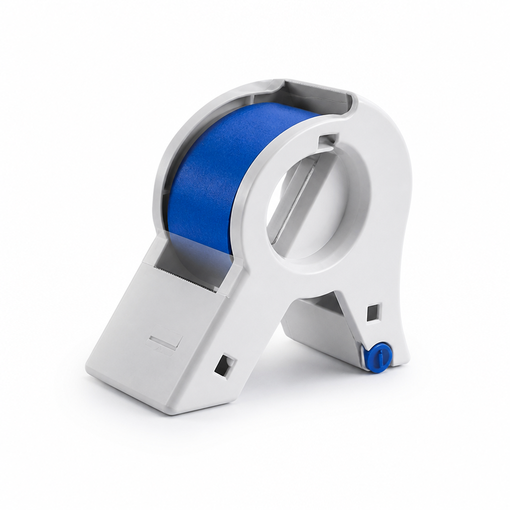 Steel Cutter & Bubble-Free Tape Dispenser (Fits Up to 50 mm)