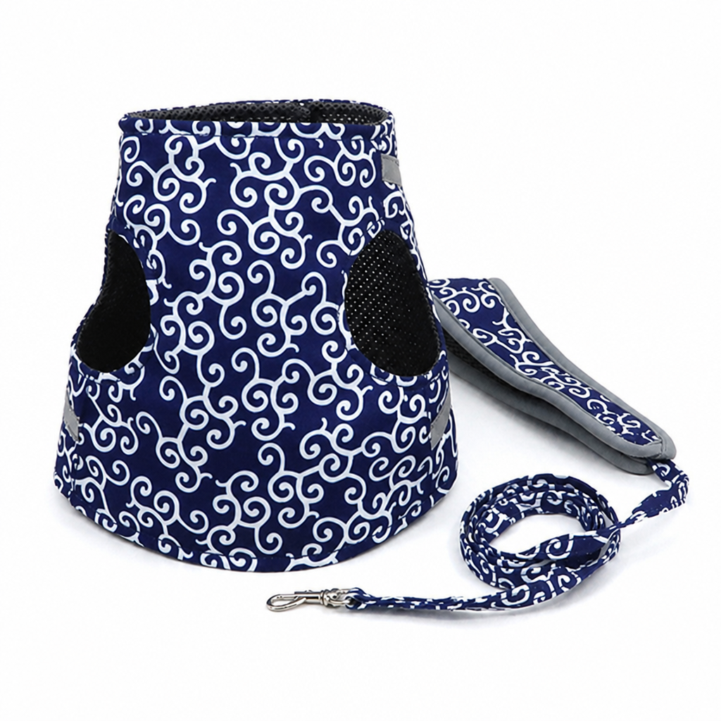 Anti-Escape 4-Point Breathable Pet Harness (Cat & Small Dog)