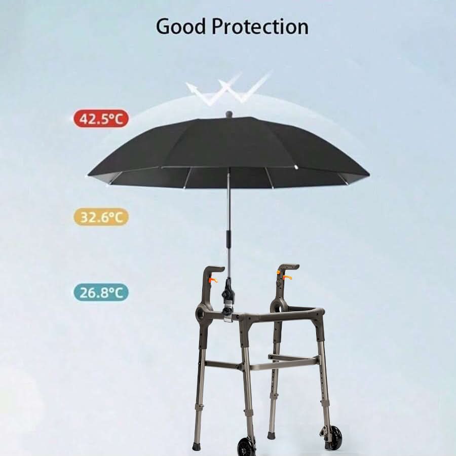 360° Rotating Portable Beach Umbrella with Chair