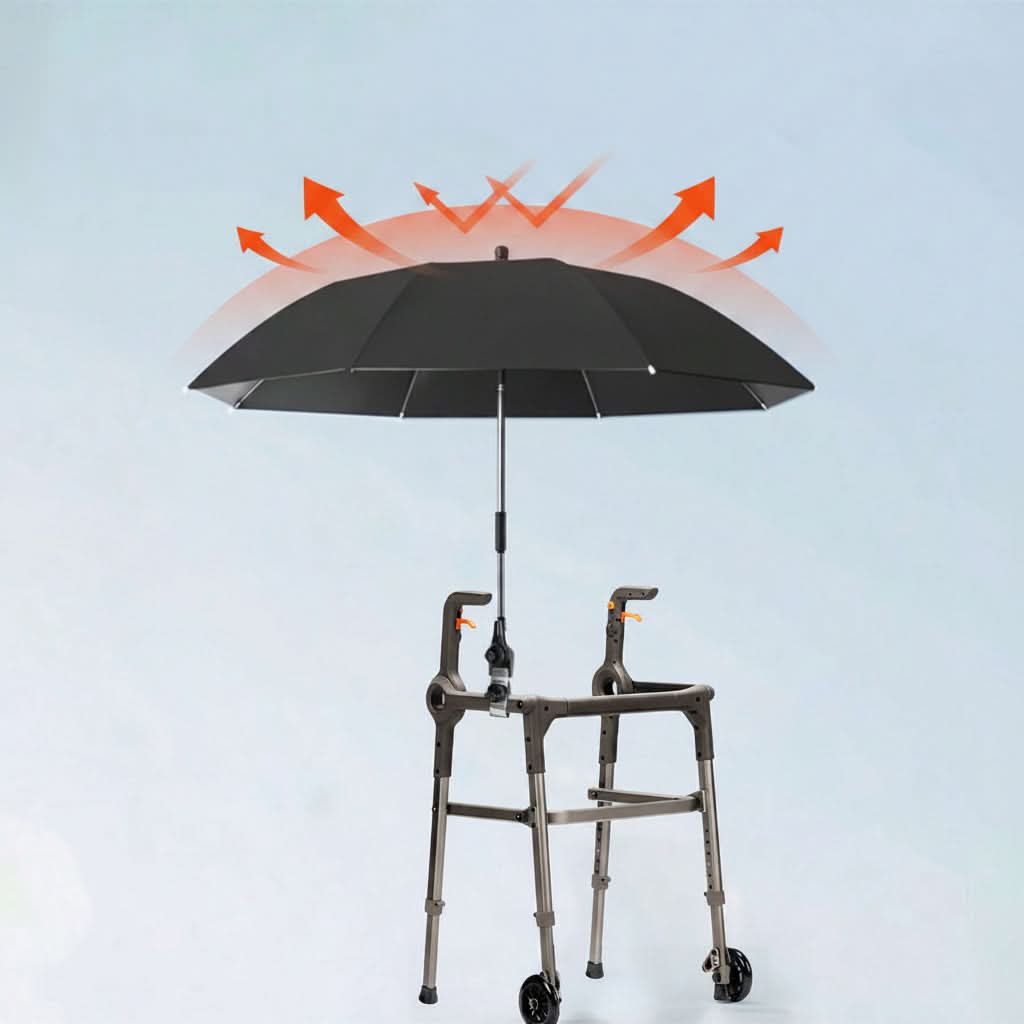 360° Rotating Portable Beach Umbrella with Chair
