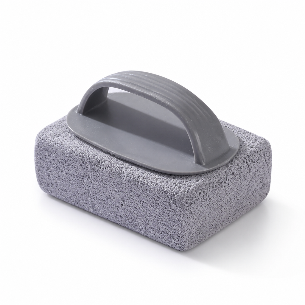 Ergonomic Chemical-Free Rust & Limescale Pumice Stone (Pool & Tile)