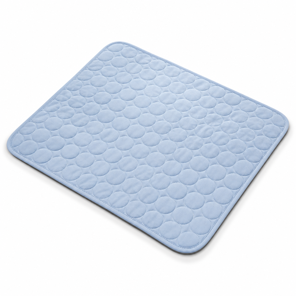 Rapid Self-Cooling Plush Pet Cooling Mat
