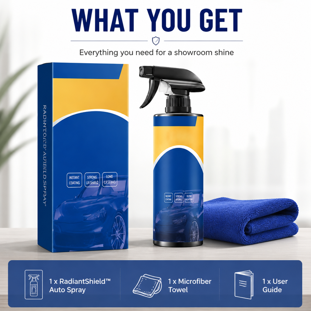 RadiantShield™ Auto Spray — Transform Your Ride Into a Show-Stopping, Weather-Defying Masterpiece