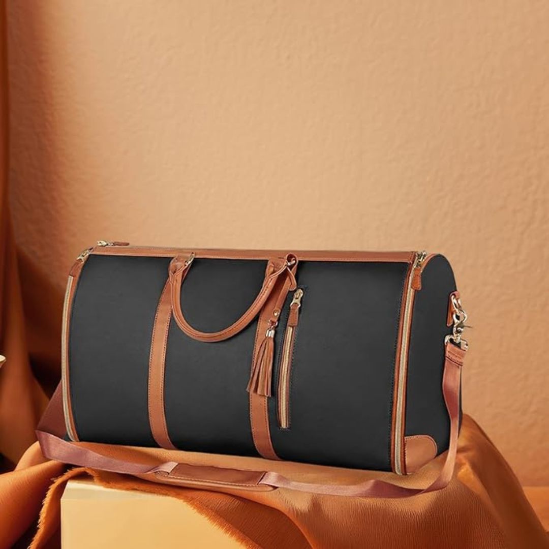 Travel Duffel and Garment Bag Combo | 2-in-1 Weekend Carry-On