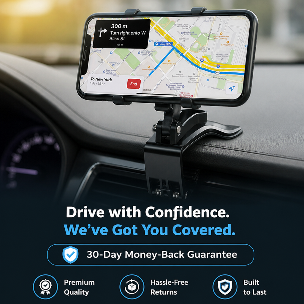 GripTight™ — Drive Safer and Smarter with a Rock-Solid Phone Grip