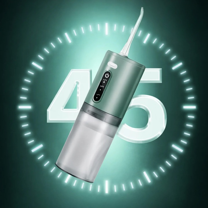 Water Flosser for Dental Care with Interchangeable Nozzles