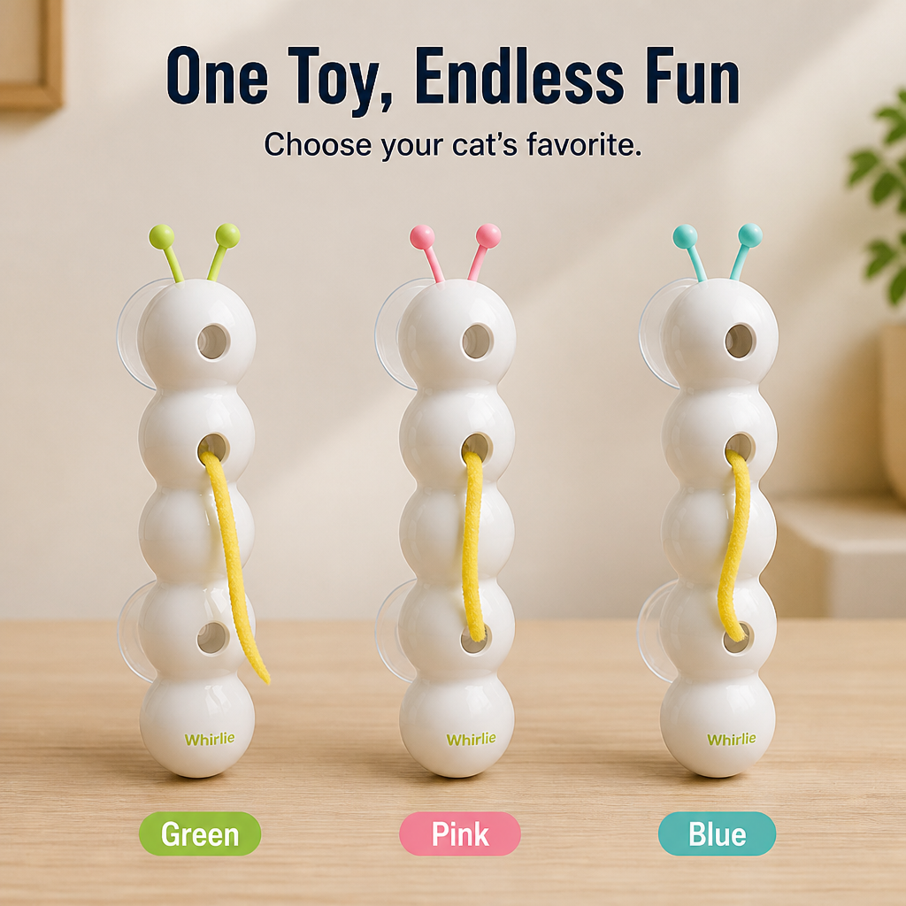 Whirlie™ — Unleash Your Cat’s Wild Hunter for Endless, Hands-Free Fun