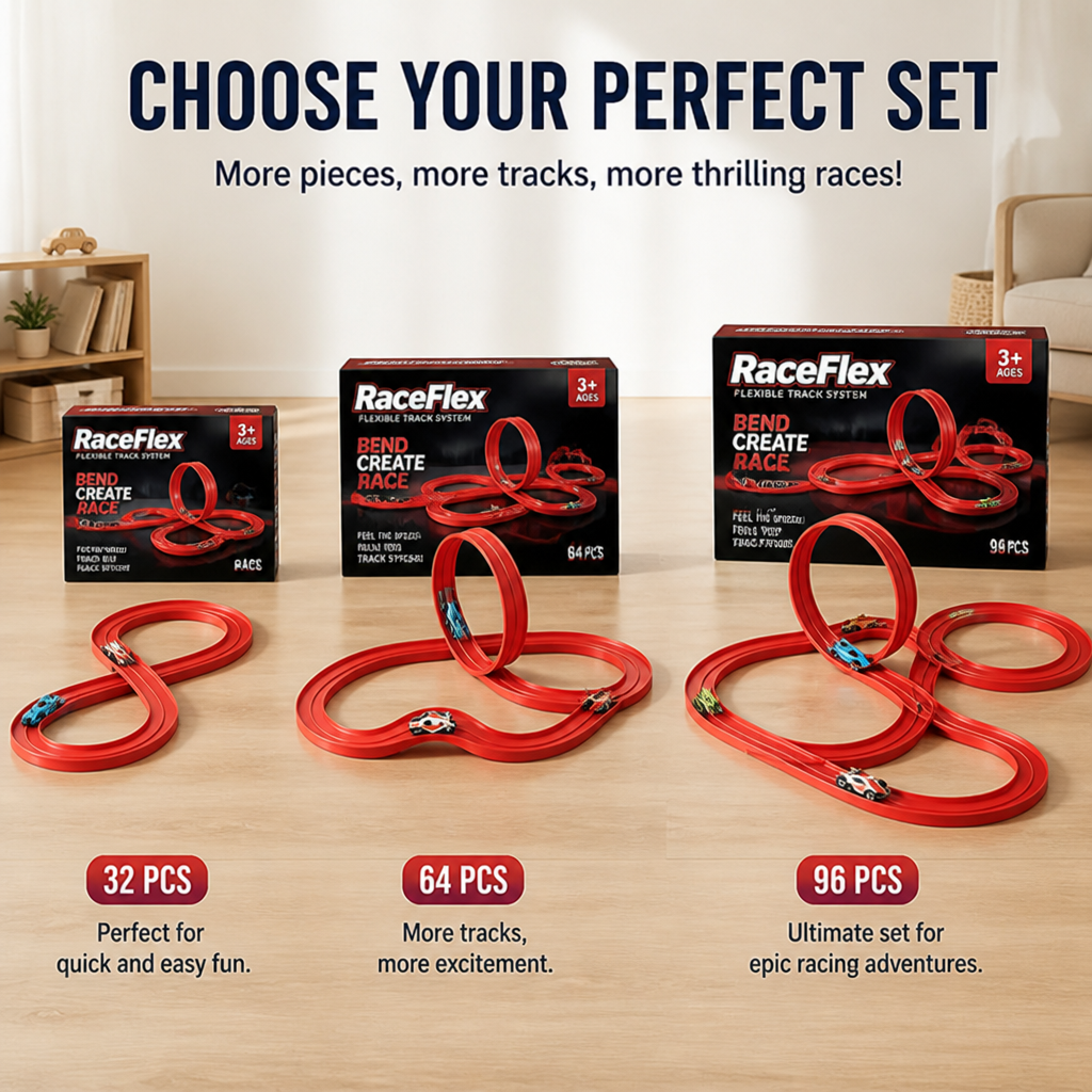RaceFlex™ — Ignite Boundless Creativity and Heart-Pounding Fun Every Lap