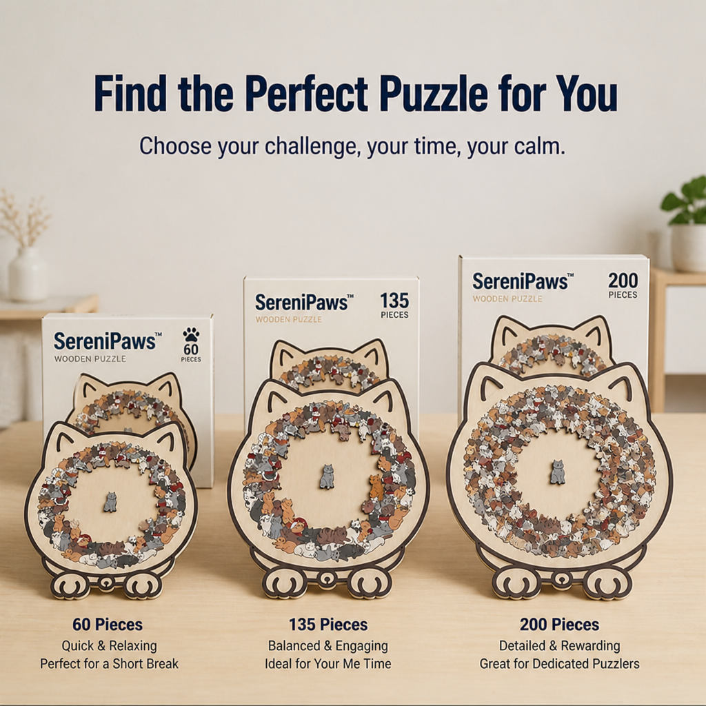 SereniPaws™ — Melt Stress Away with Every Touch of Calm, Cat-Shaped Artistry