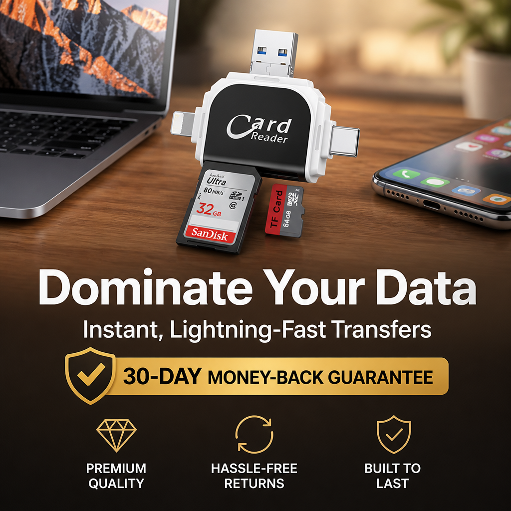 ThunderSync™ — Pull Photos Off Any Camera, Card, or Phone in Seconds