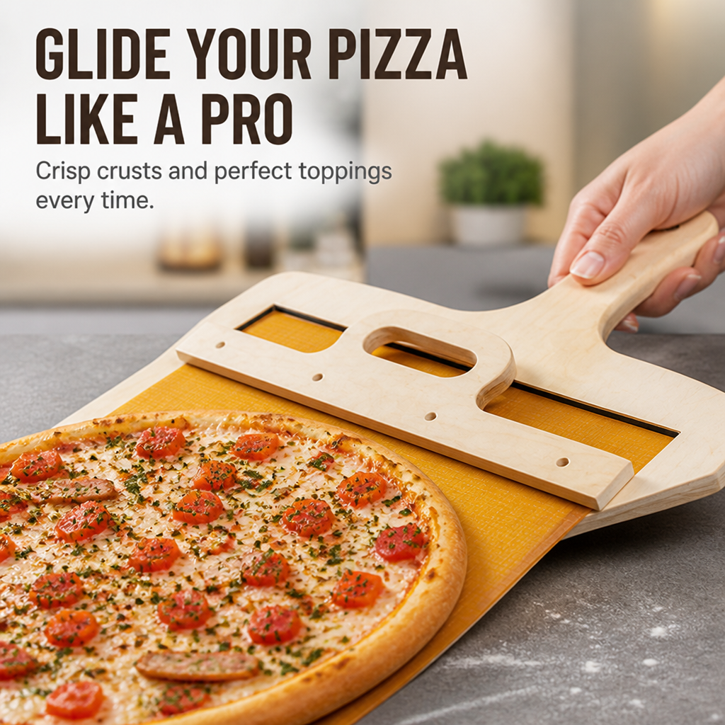 SliceSwerve™ — Glide Your Pizza Like a Pro with Crisp Crusts and Perfect Toppings Every Time